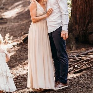 Beautiful BHLDN dress - cream colored US Size 0